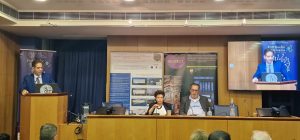 Φωτογραφία από την ημερίδα σχετικά με την διαχείριση υδάτων