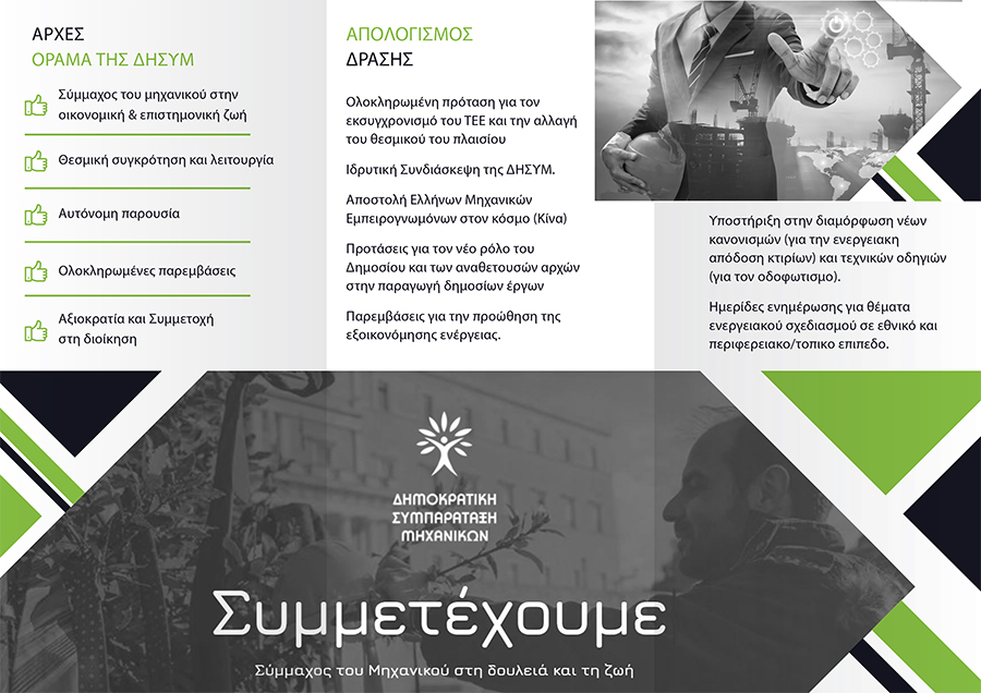 Διάγραμμα της δομής ΔΗ.ΣΥ.Μ.