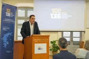 Φωτογραφία του Δημάρχου Ηρακλείου και του Προέδρου του ΤΕΕ