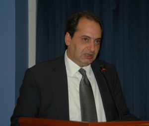 Φωτογραφία του προέδρου ΤΕΕ Χρήστου Σπίρτζη