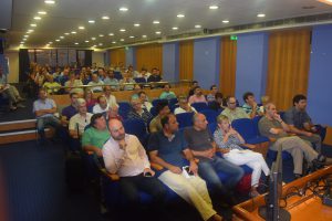 Γενική διευθύντρια του ΤΕΕ Δήμητρα Κανέλλου κατά την έναρξη της διημερίδας