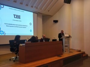 Φωτογραφία του προέδρου του ΤΜΕΔΕ, Κωνσταντίνου Μακέδου