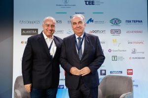 Φωτογραφία από το 1ο Διεθνές Συνέδριο του ΤΜΕΔΕ, με διακεκριμένους ομιλητές και εκπροσώπους εταιρειών κατασκευών