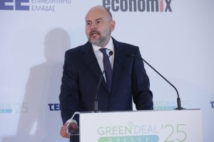 Ομιλία του Προέδρου του Τεχνικού Επιμελητηρίου Ελλάδας, Γιώργου Στασινού, στο συνέδριο GreenDealGreece 2025