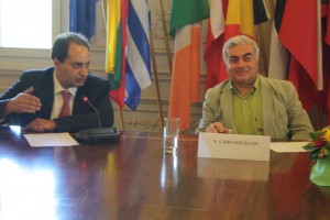Φωτογραφία του Χρήστου Σπίρτζη, πρόεδρου του ΤΕΕ