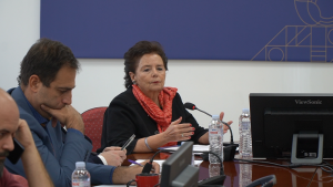Φωτογραφία από τη σύσκεψη εργασίας για τη διάσωση των καρνάγιων - Μοροπούλου