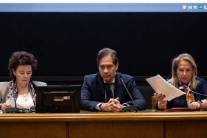 Πάνελ 19 με ομιλητές και ακροατήριο