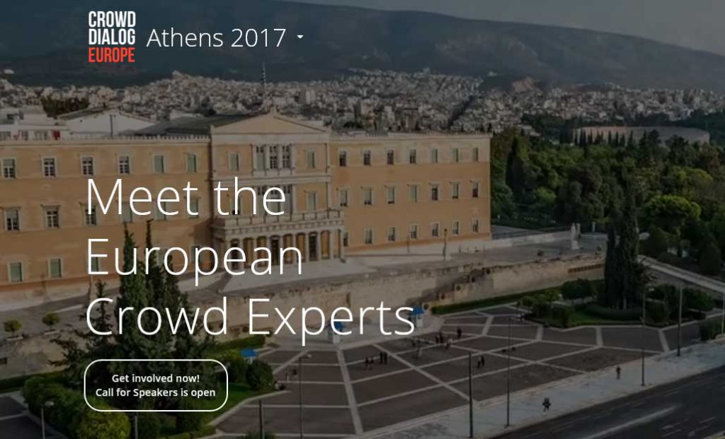Φωτογραφία από το συνέδριο Crowd Dialog Europe 2017