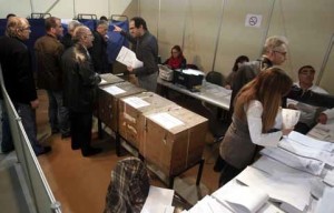 Φωτογραφία από τις εκλογές του ΤΕΕ