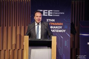 Φωτογραφία του Δημήτρη Παπαστεργίου, Υπουργού Ψηφιακής Διακυβέρνησης