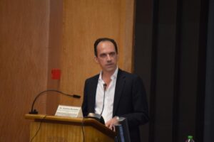 Φωτογραφία του Βασίλειου Μπαρδάκη, προέδρου ΣΠΜΕ