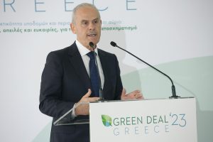 Υφυπουργός Περιβάλλοντος και Ενέργειας, Νίκος Ταγαράς, σε επίσκεψη
