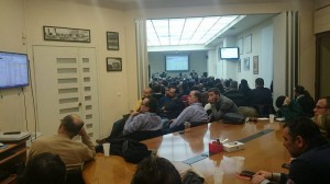 Φωτογραφία από εκδήλωση του ΤΕΕ σε περιφερειακό τμήμα
