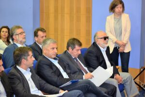 Φωτογραφία από το εργαστήριο του ΤΕΕ με καλεσμένους