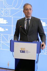 Φωτογραφία του Στ. Κωνσταντινίδη, πρόεδρος ΤΕΕ