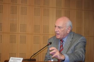 Ο Χρήστος Ζερεφός, επιστήμονας, σε ομιλία